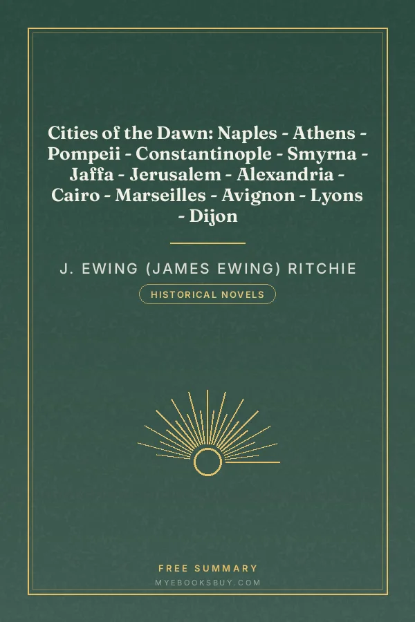Cover of Cities of the Dawn: Naples - Athens - Pompeii - Constantinople - Smyrna - Jaffa - Jerusalem - Alexandria - Cairo - Marseilles - Avignon - Lyons - Dijon