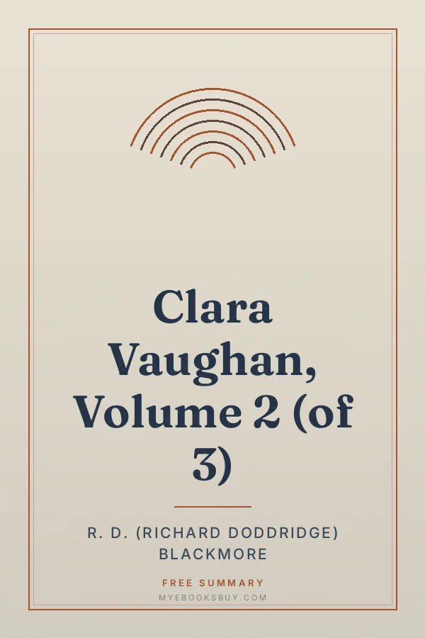 Cover of Clara Vaughan, Volume 2 (of 3)
