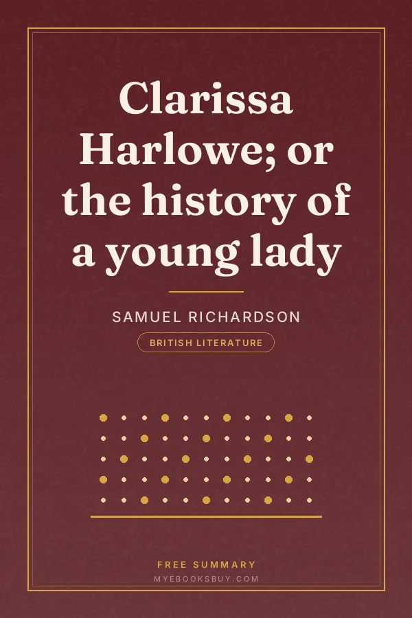 Cover of Clarissa Harlowe; or the history of a young lady