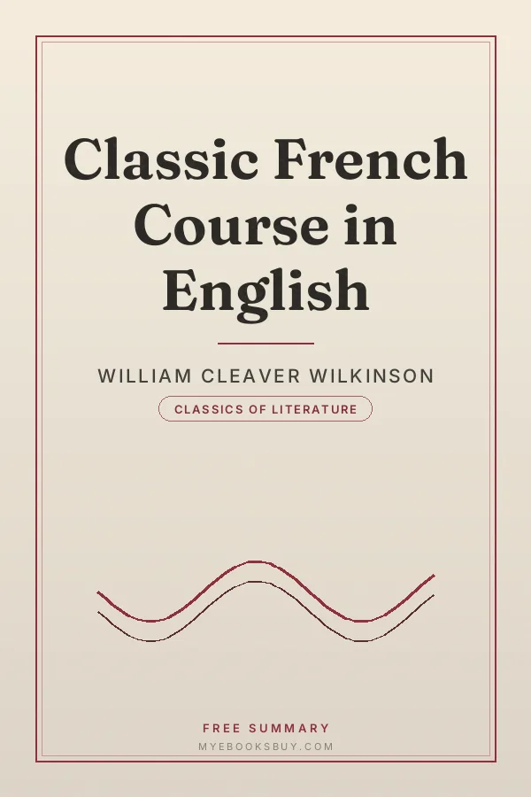 Cover of Classic French Course in English