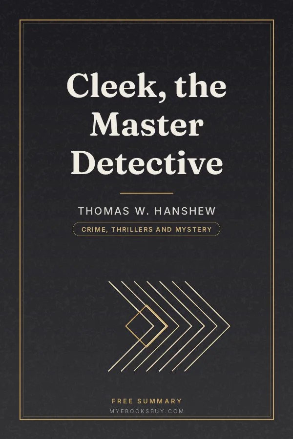 Cover of Cleek, the Master Detective