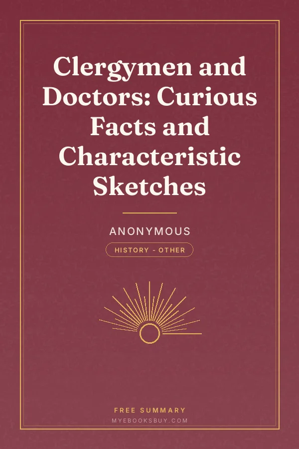 Cover of Clergymen and Doctors: Curious Facts and Characteristic Sketches