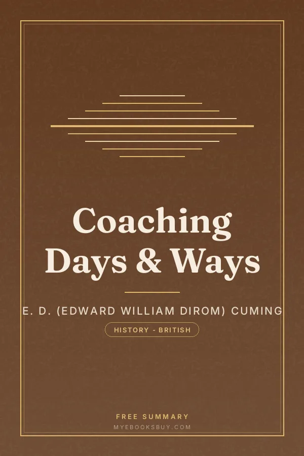 Cover of Coaching Days & Ways
