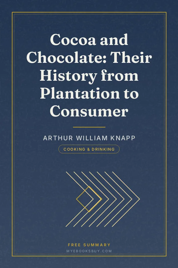 Cover of Cocoa and Chocolate: Their History from Plantation to Consumer