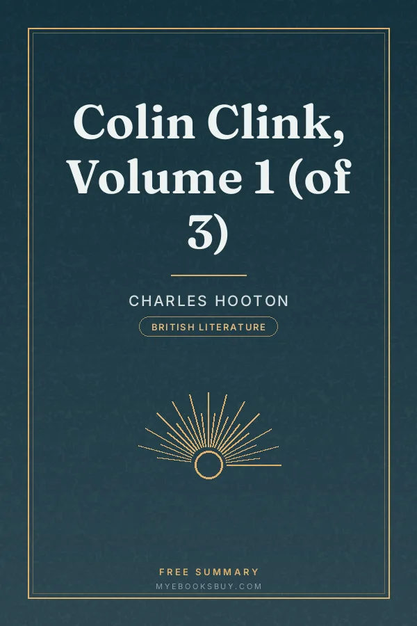 Cover of Colin Clink, Volume 1 (of 3)