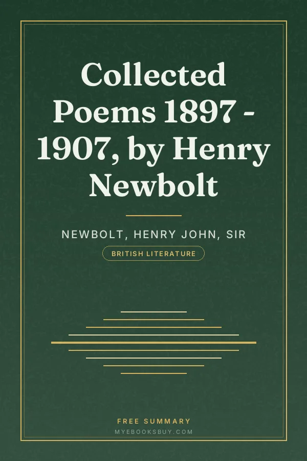 Cover of Collected Poems 1897 - 1907, by Henry Newbolt