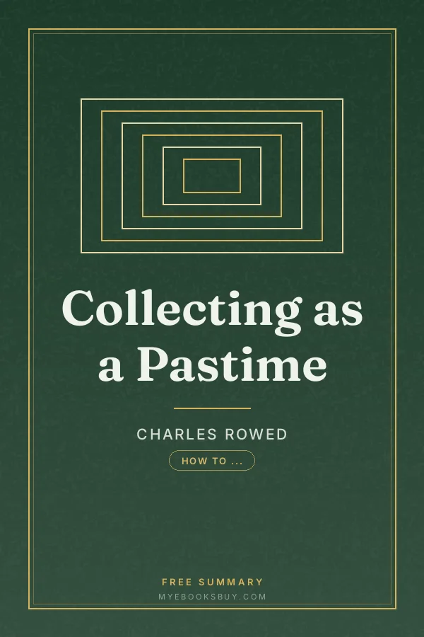 Cover of Collecting as a Pastime