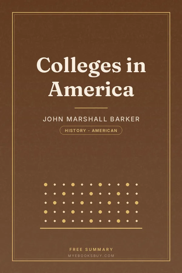 Cover of Colleges in America
