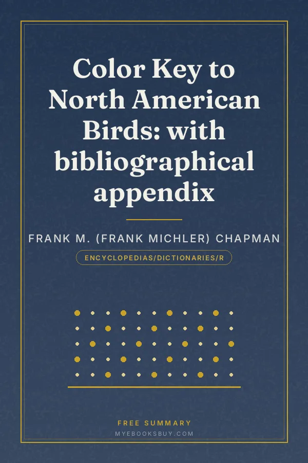 Cover of Color Key to North American Birds: with bibliographical appendix