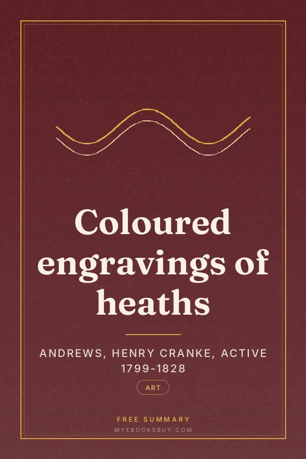 Cover of Coloured engravings of heaths