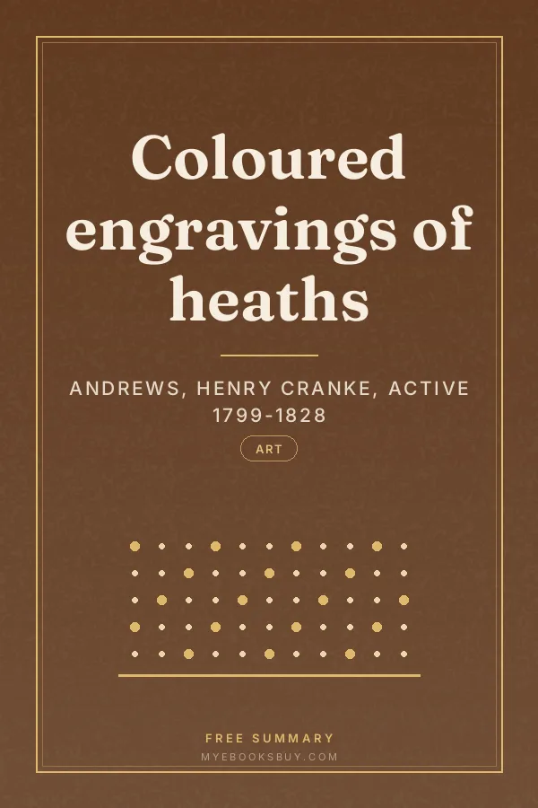 Cover of Coloured engravings of heaths