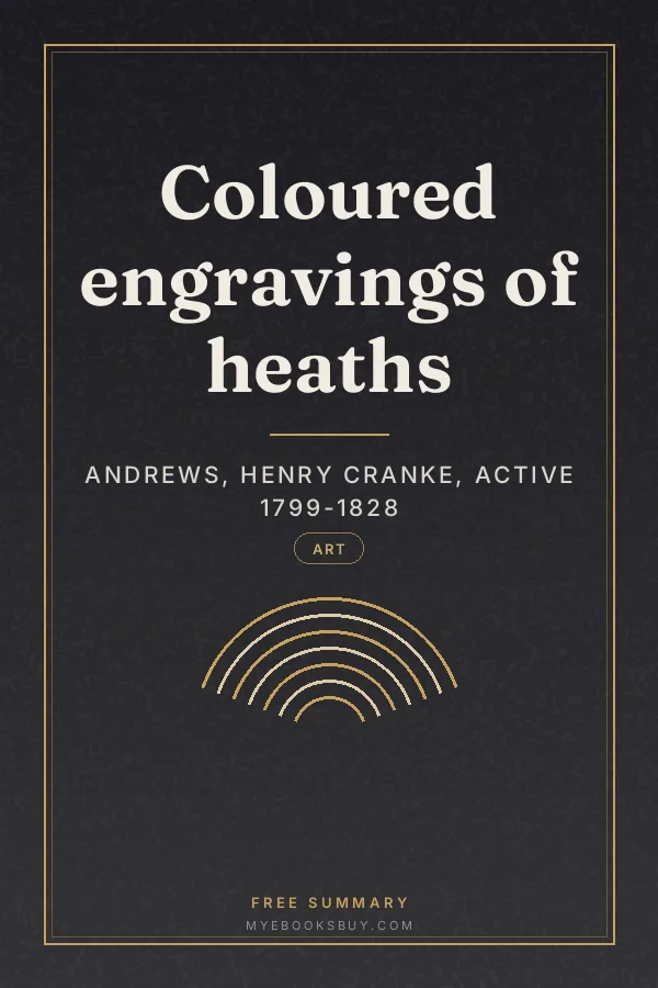 Cover of Coloured engravings of heaths
