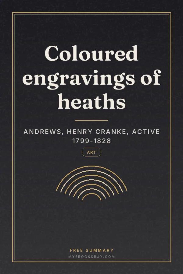 Cover of Coloured engravings of heaths
