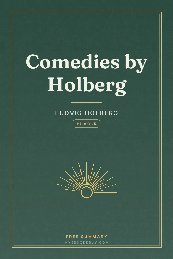 Cover of Comedies by Holberg