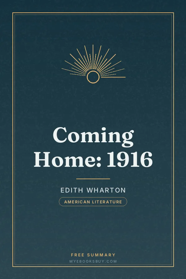 Cover of Coming Home: 1916