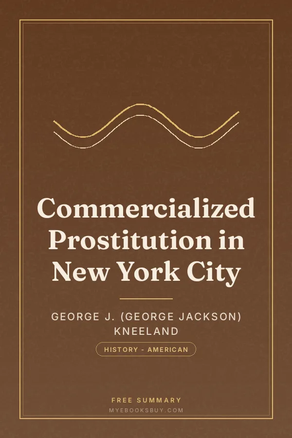 Cover of Commercialized Prostitution in New York City