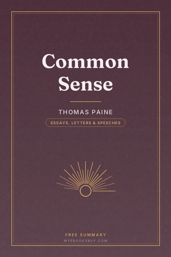 Cover of Common Sense