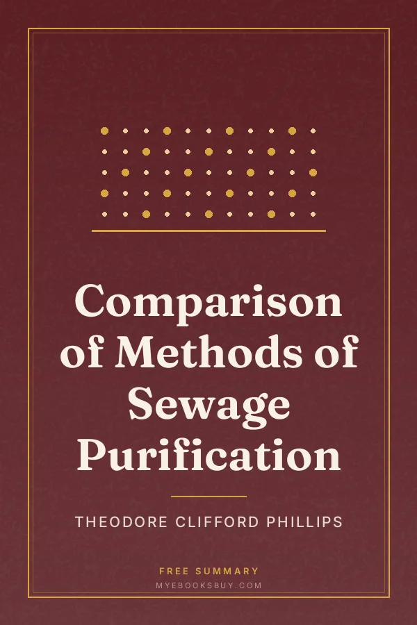 Cover of Comparison of Methods of Sewage Purification