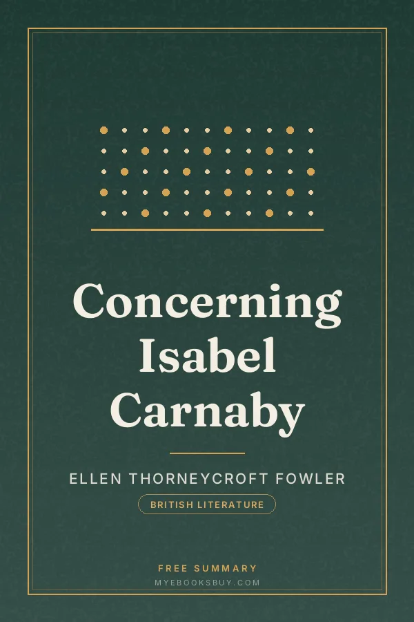 Cover of Concerning Isabel Carnaby