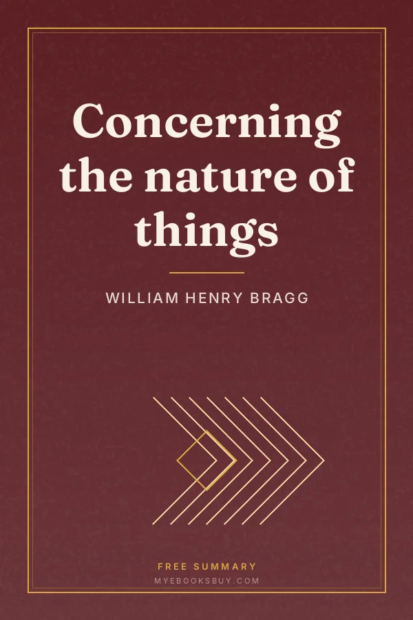 Cover of Concerning the nature of things