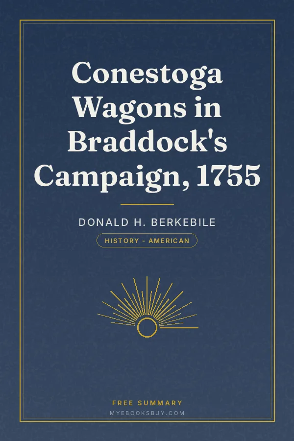 Cover of Conestoga Wagons in Braddock's Campaign, 1755