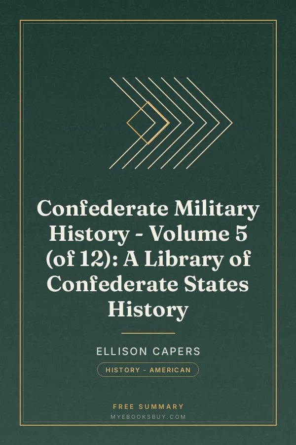Cover of Confederate Military History - Volume 5 (of 12): A Library of Confederate States History