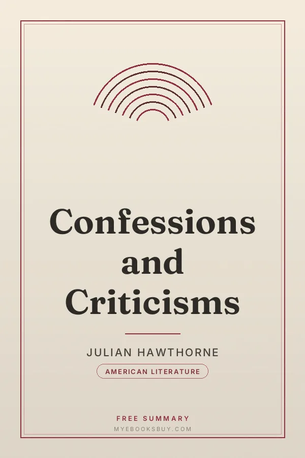 Cover of Confessions and Criticisms