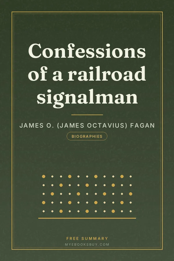 Cover of Confessions of a railroad signalman