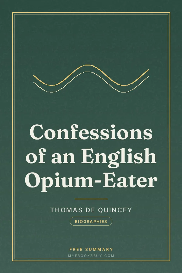 Cover of Confessions of an English Opium-Eater