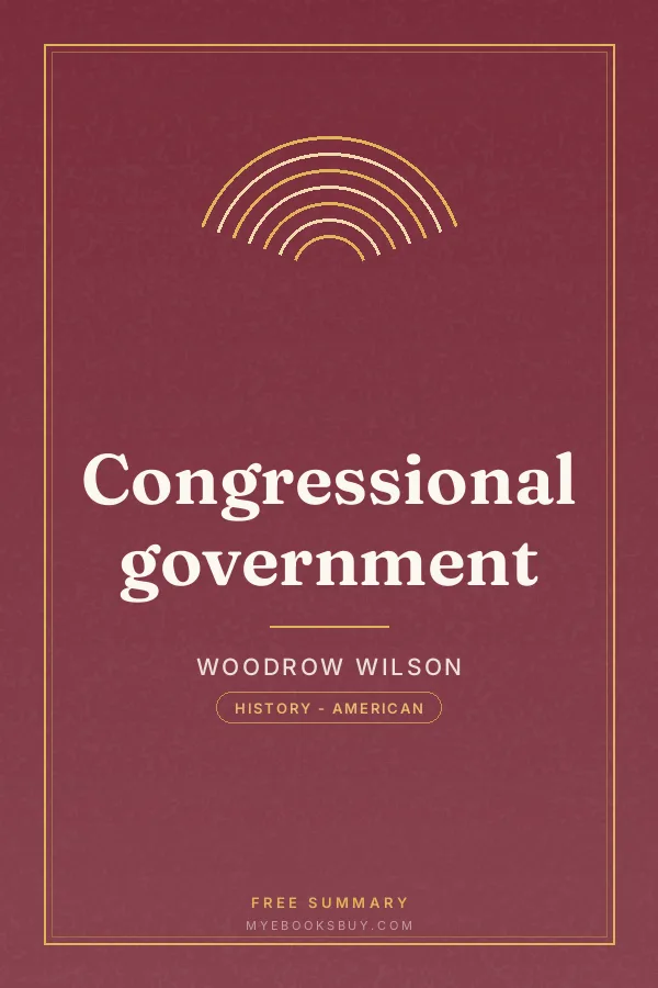 Cover of Congressional government