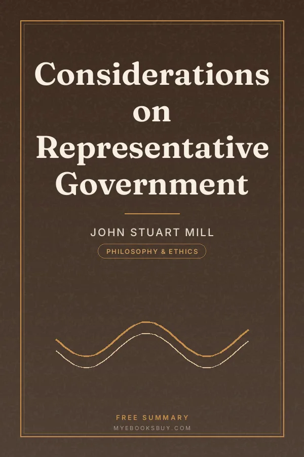 Cover of Considerations on Representative Government