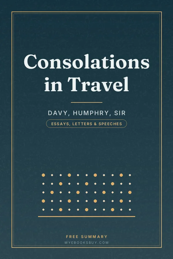 Cover of Consolations in Travel