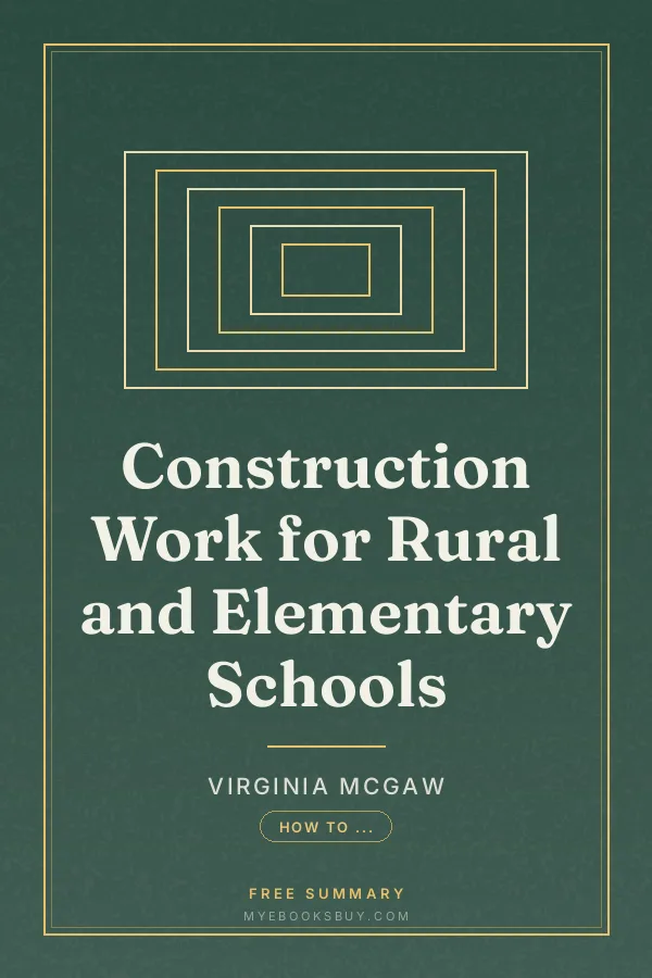 Cover of Construction Work for Rural and Elementary Schools