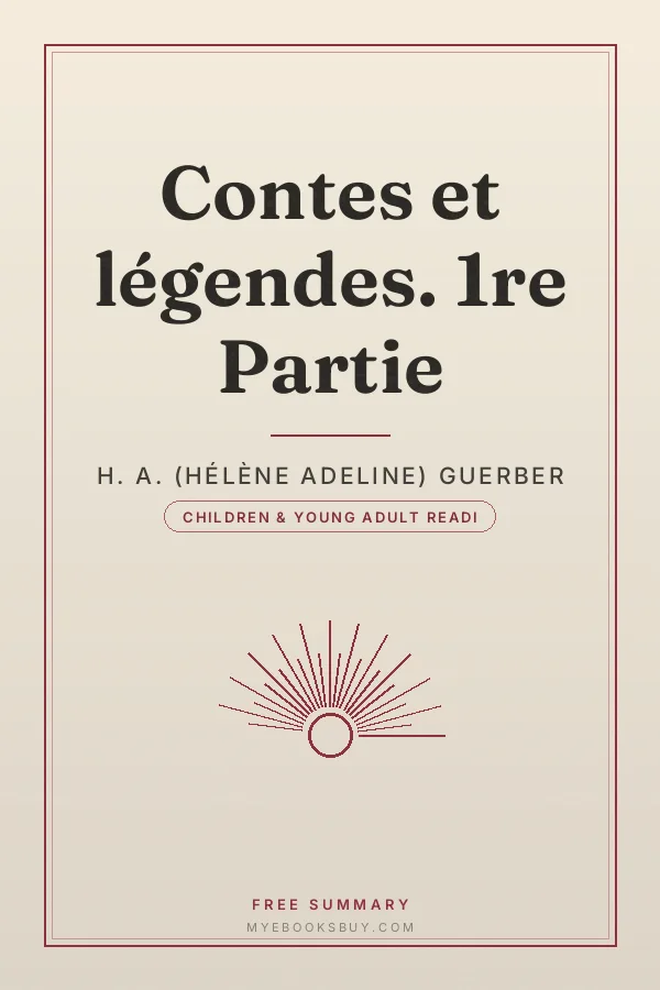 Cover of Contes et légendes. 1re Partie