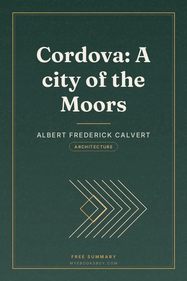 Cover of Cordova: A city of the Moors