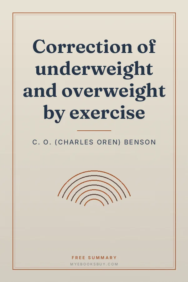 Cover of Correction of underweight and overweight by exercise