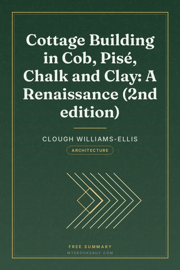 Cover of Cottage Building in Cob, Pisé, Chalk and Clay: A Renaissance (2nd edition)
