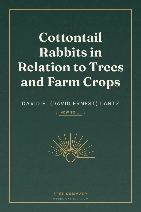 Cover of Cottontail Rabbits in Relation to Trees and Farm Crops
