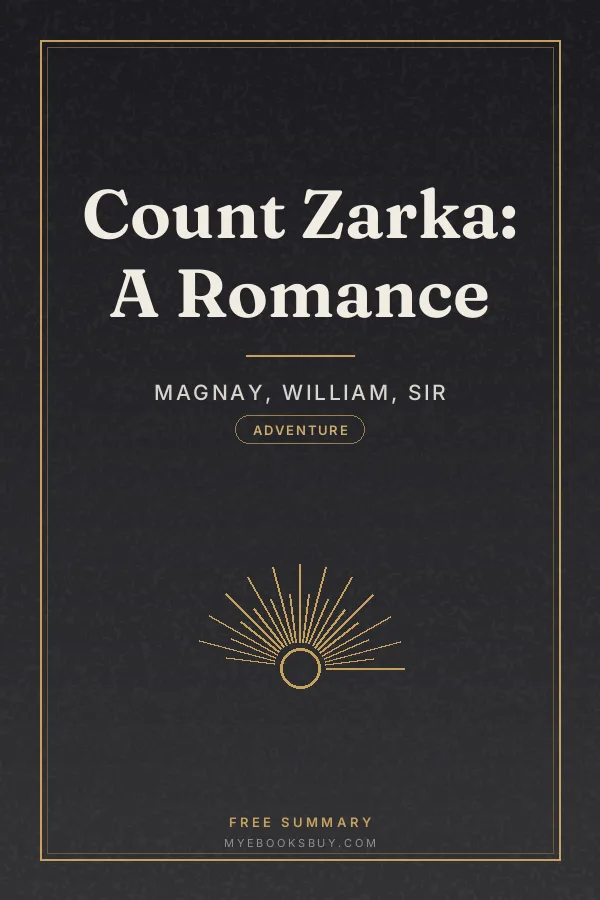 Cover of Count Zarka: A Romance