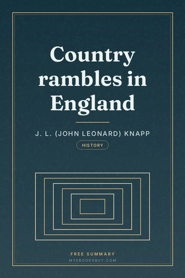 Cover of Country rambles in England