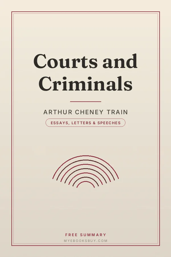 Cover of Courts and Criminals
