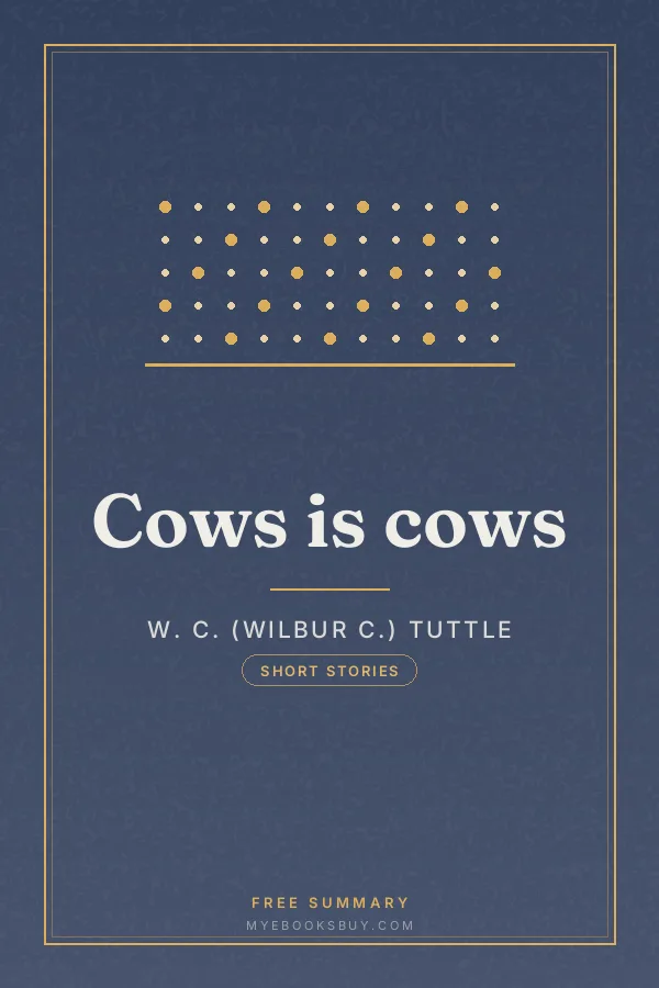 Cover of Cows is cows