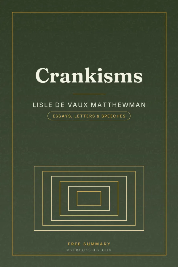 Cover of Crankisms