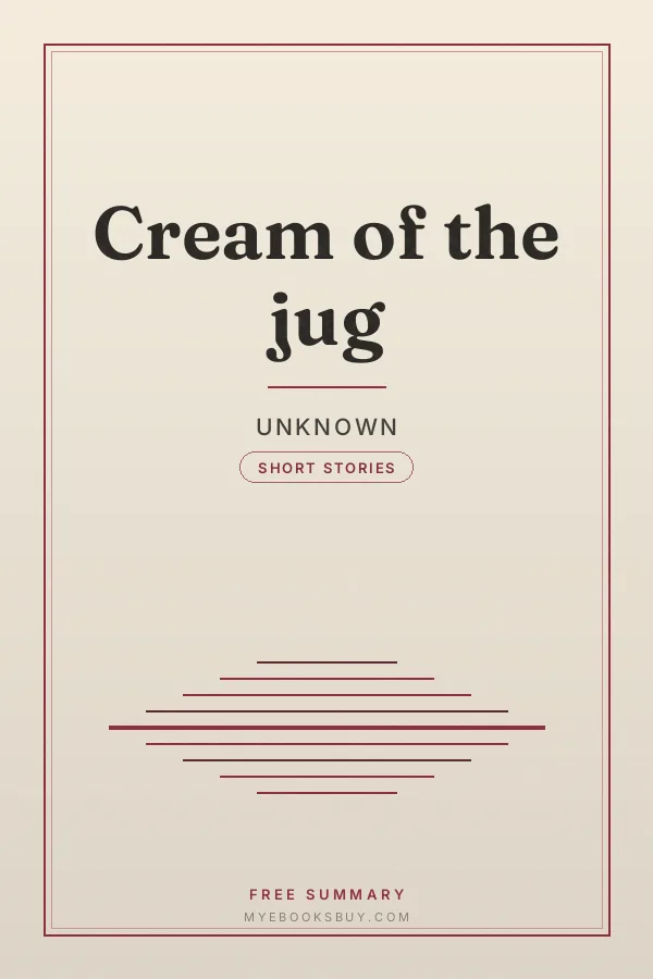 Cover of Cream of the jug