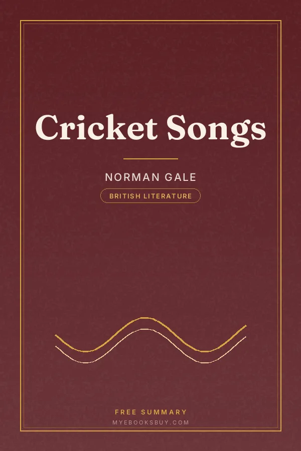 Cover of Cricket Songs