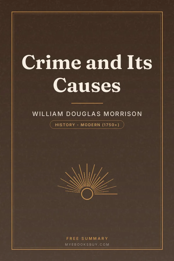 Cover of Crime and Its Causes