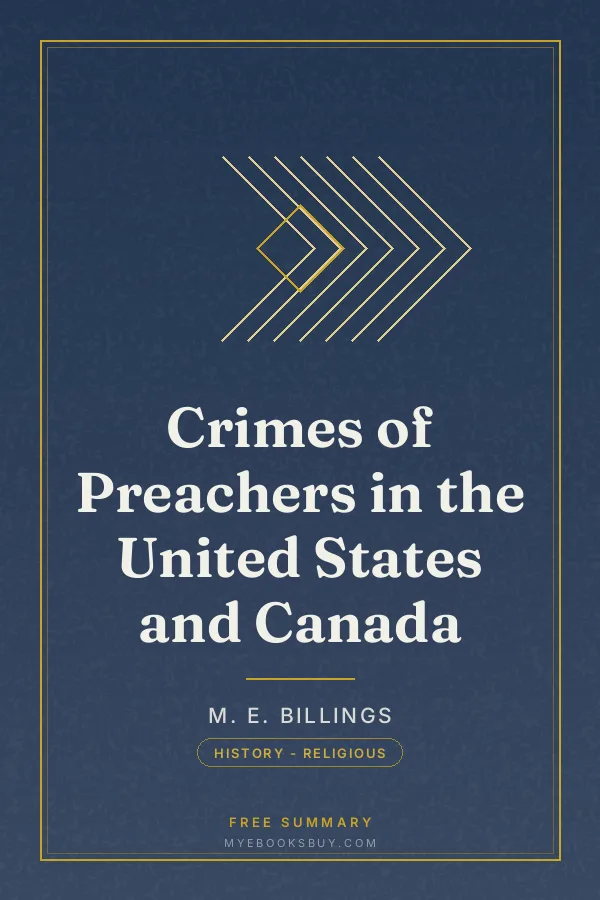 Cover of Crimes of Preachers in the United States and Canada