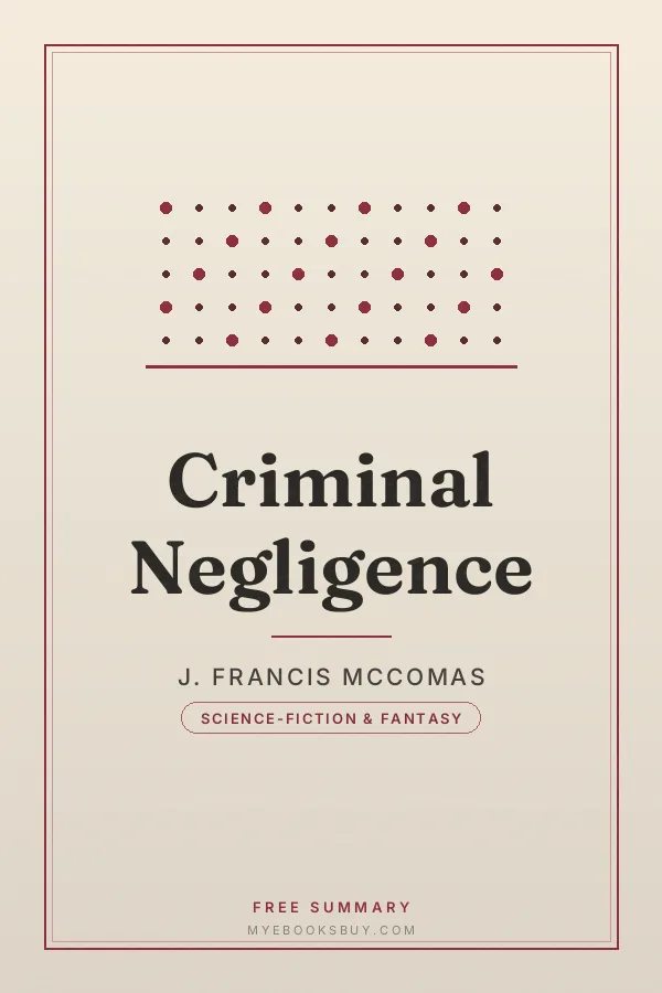 Cover of Criminal Negligence
