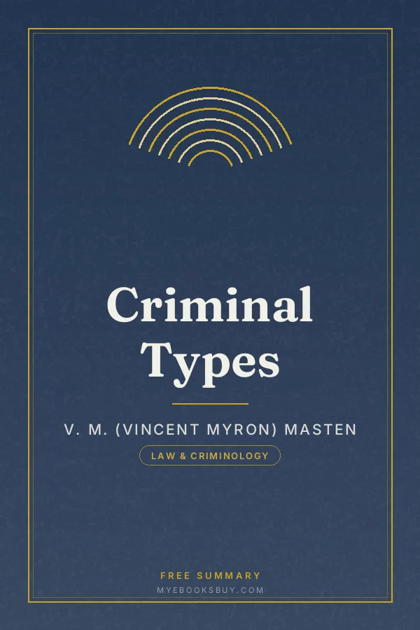 Cover of Criminal Types
