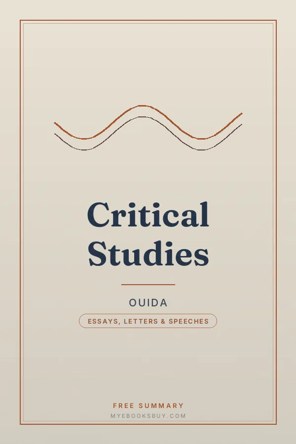 Cover of Critical Studies